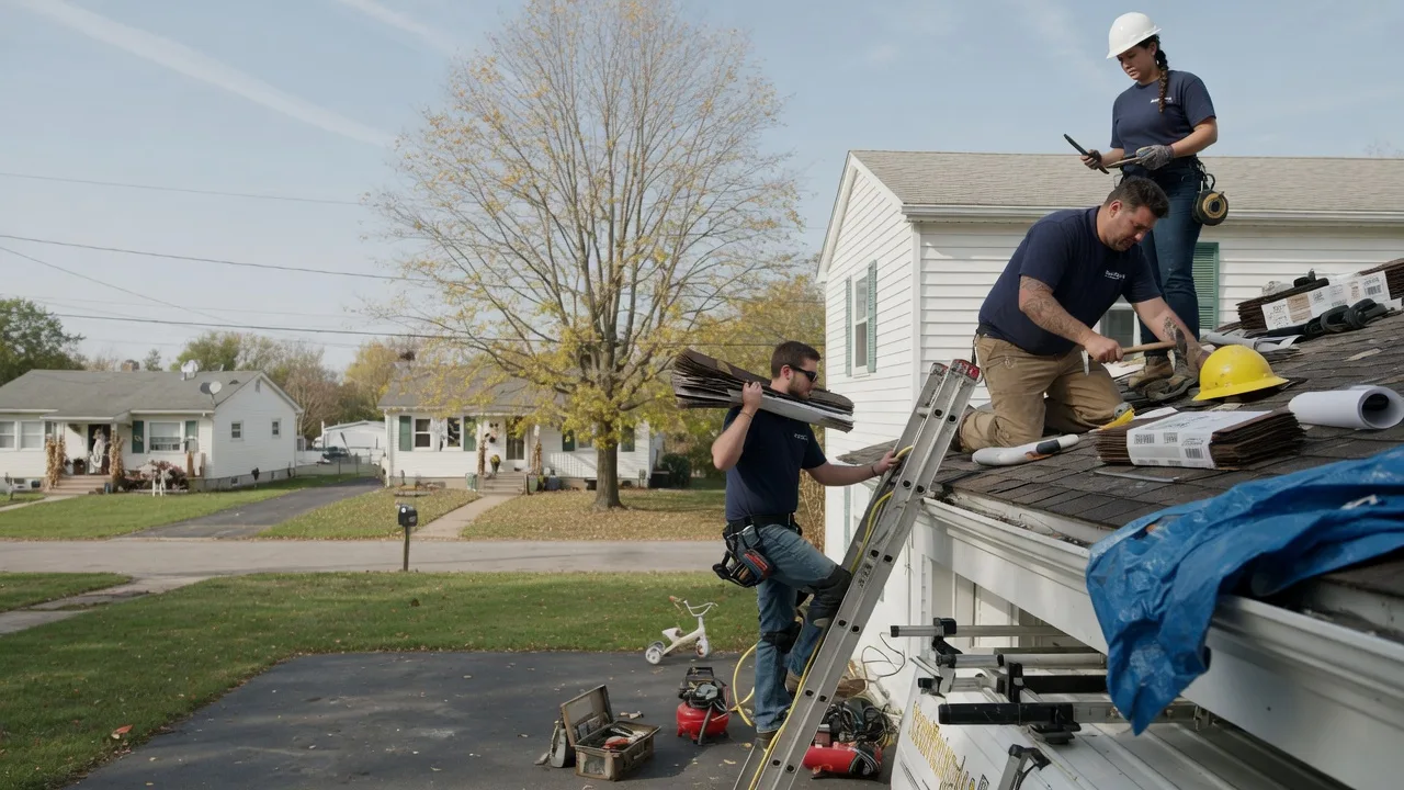 Local Roofing Contractors in La Moille, IL near me